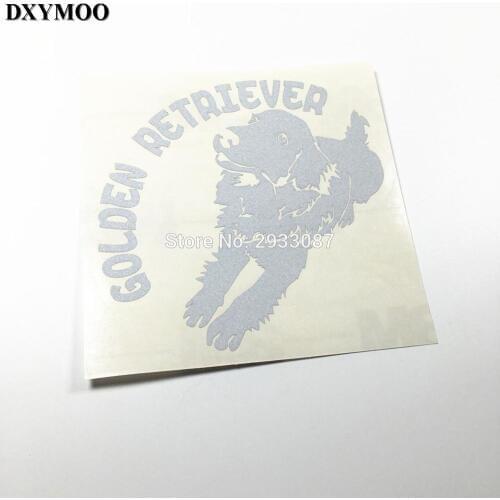 150mm Animal Pet Dog GOLDEN RETRIEVER Car Sticker Auto Window Tail Decals Vinyl 3M H1798