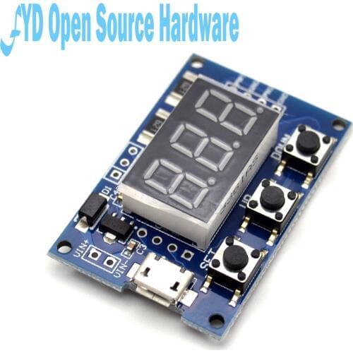 5PCS 2 Channel PWM Generator Adjustable Duty Cycle Pulse Frequency Module