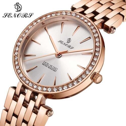 32mm Women Watces Luxury Relogio Feminino RoseGold Dial Fashion Montre Femme Ladies Watches Ladies Women Wristwatches Gifts 2018