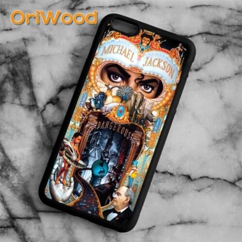 OriWood Michael Jackson Dangerous Case cover for iPhone 6s 7 8 plus X XR XS 11 12 pro max Samsung Galaxy S6 S7 S8 S9 S10 plus