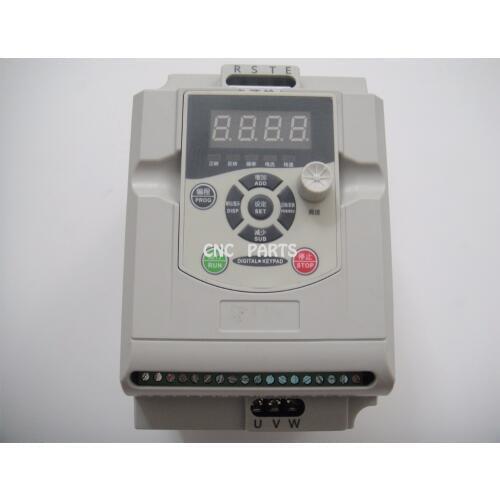 CNC Spindle motor speed control 220v 2.2kw VFD Variable Frequency Drive VFD Inverter 1HP or 3HP Input 3HP frequency inverter