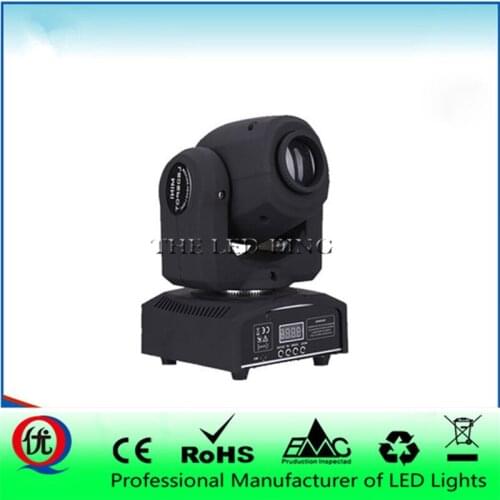 DJ lighting mini moving head led 60W beam stage led light DMX512LED head light with the Gobos plate