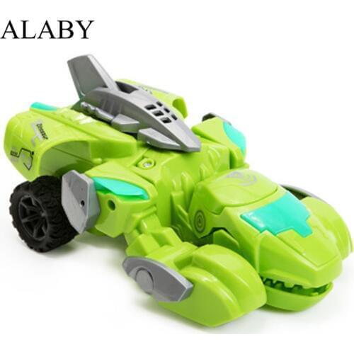 Alaby Remote Control Dinosaur Animal Robotic Toys Remote Control Driving Sounds Dinobot Electric RC Car Animals Deformation Toys