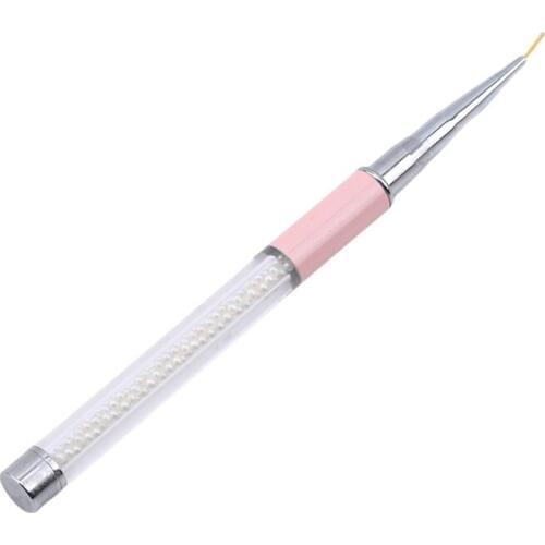 5/9/11/20mm New Arrivals Acrylic Beads Handle Nail Art Liner Brush French Lines Stripes Painting Drawing Pen Manicure Tools