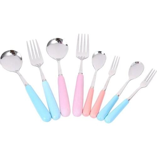 Small Stainless Steel Flatware Fruit Fork Appetizer Snack Dessert Fork Kitchen For Party Fruit Pick Gadget