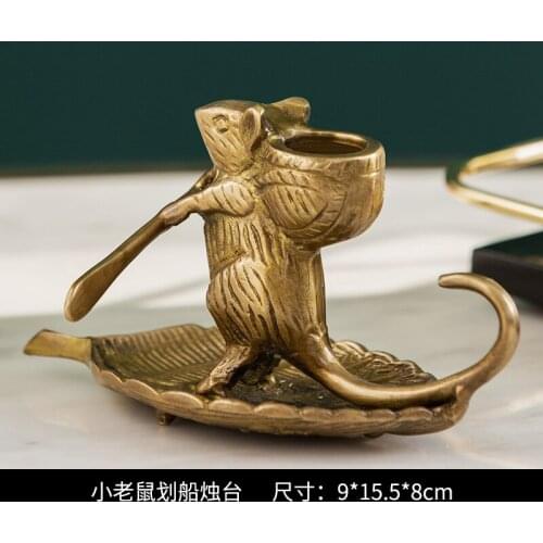 Metal Candle Holders Decoration Wedding Vintage Golden Candlestick Lamp Candle Holder Bougeoir Romantic Home Decor AD50CH