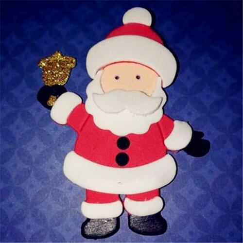 Santa Claus Metal Cutting Die Stencil for DIY Scrapbooking Album Paper Card Decor Craft Embossing Die