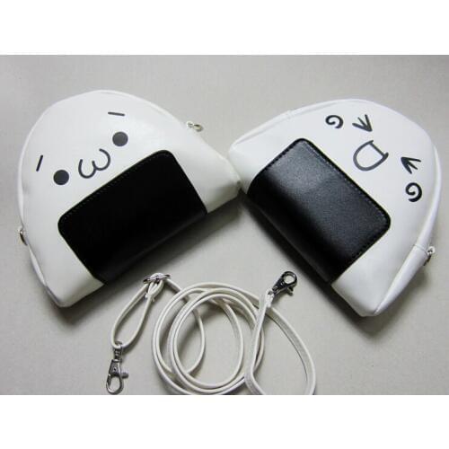 Fashion PU japan onigiri riceball handbag coin purse