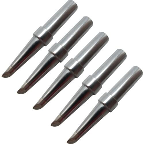 ETBB Soldering Tip Bevel 2.4mm Fit WELLER WES51 WES50 WESD51 WE1010NA WE1010EU PES51 PES50 LR21 LR20 Iron Pencil Welding Bit