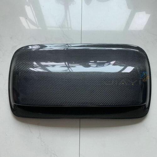 New JDM Carbon Fiber Hood Vent Scoop Bonnet Insert Air Intake Ducts Cover For Subaru Impreza WRX STi GDB GDA GG 7TH 2002-2003