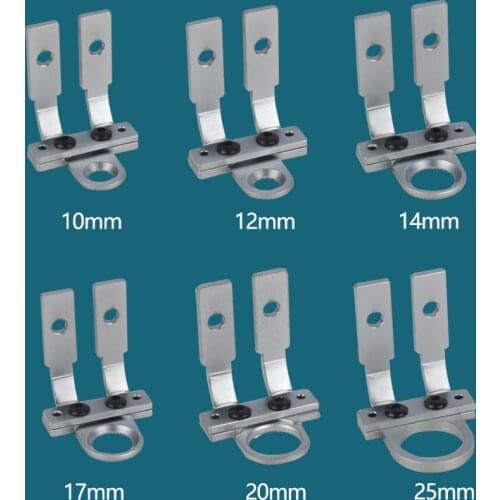 Sweing Multipurpose O-Type Presser Foot Support Plate For JUKI 1850 1900A Knotting Machine Round Presser Foot Feed Plate 10-25