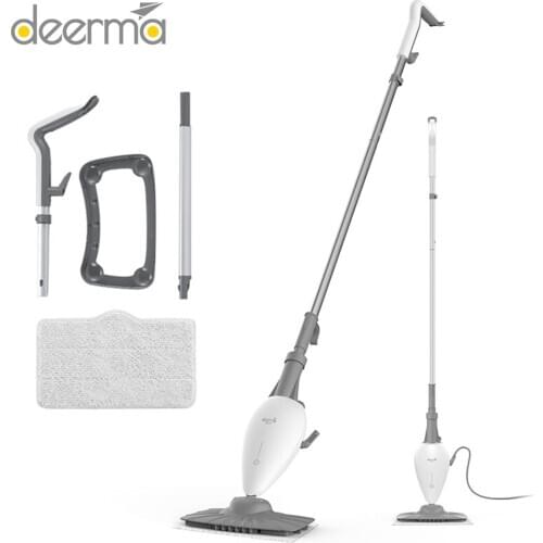Deerma ZQ100 Steam Mop Handheld Steam Cleaners Floor Sweeping Machine 140℃ High Temperature Sterilization Steam Vacuum Cleaner