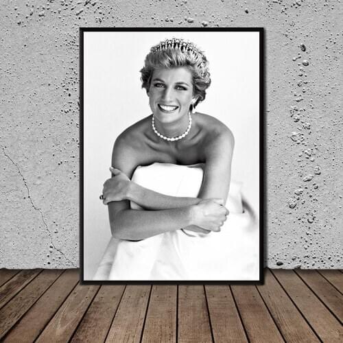 Princess Diana Mario Testino Poster Oil Painting Posters Prints Wall Decor Room Canvas Painting Wall Art Picture Home Decor