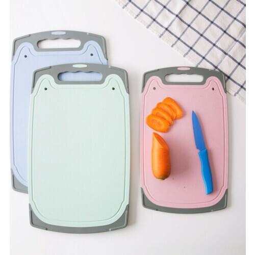 Wheat Fiber Household Cutting Board Kitchen Large Fruit Vegetable Chopping Block Knifeboard Board Adhesive Board