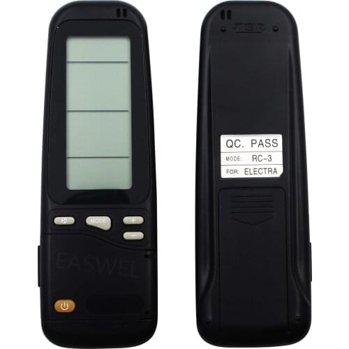 For Airwell Electra RC-3 RC-4 RC-7 Replacement Air Conditioner Remote Contro5A4