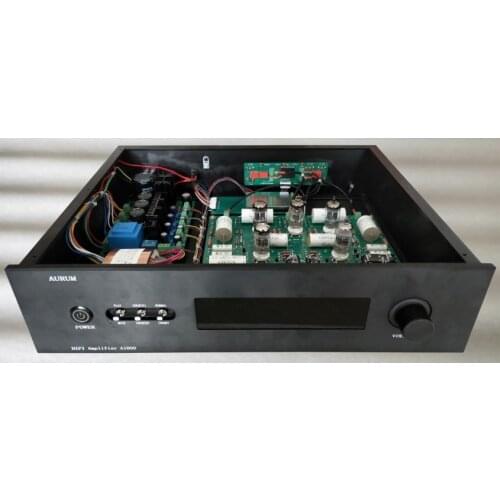 Stereo Tube Preamplifier +PSU Board Base On CAT SL1 Circuit Power /Tube preamp finished product+Infrared remote control