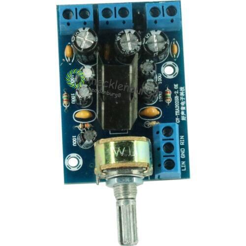 TEA2025B 2.0 Stereo Dual Channel Mini Audio Amplifier for PC Speaker 3 W + 3 W 5V 9V 12V Car