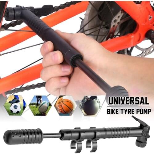 Universal Bike Tyre Pump Bicycle Tyre Inflator Multi Valve Fitment Portable Bike Tire Pump Cycling Accessories Outdoor Tool
