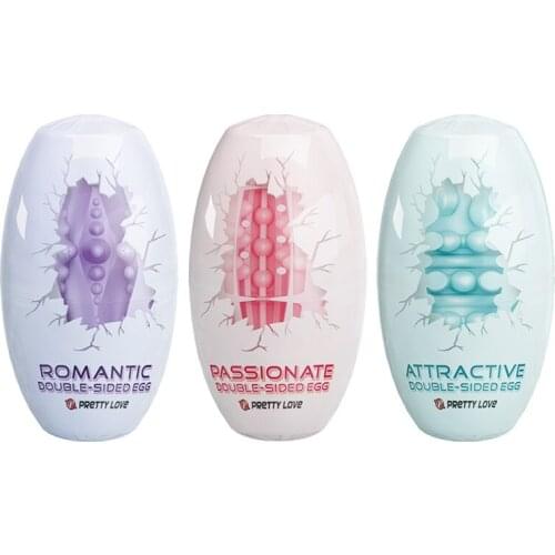 Adult Sex Toys For Men Penis Masturbator Male Penis Masturbator Vagina Real Pussy Egg Masturbador Realistic Vagina Adult Games