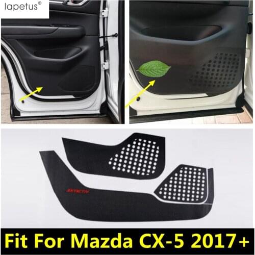 Lapetus Car Door Anti Kick Pad Protection Anti-scratch Side Edge Film Protector Stickers Accessories For Mazda CX-5 2017 - 2021