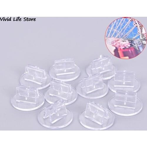 10 Pieces Plastic Cards Stand Unique Transparent Fixed Props For 2mm Paper Board Games Cards