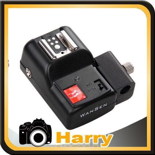 4 channels Wireless Flash Trigger Receiver PT-04NE w/ Umberella holder for DSLR Camera 5D3 5D4 5D2 D800 D810 D500 D90 D3200 D4