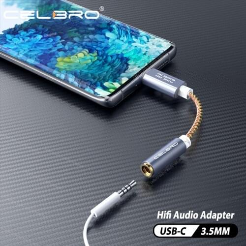 Usb Type C To 3.5mm Headphones Jack Adapter HIFI AUX Digital DAC Audio Converter for Samsung S21 Plus S20 Note 20 Ultra Pixel 5