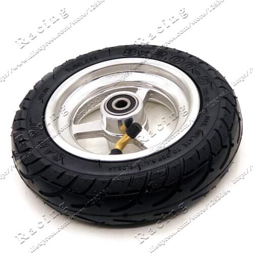 8x2.00-5 Tubeless Tire Wheel Tyre 8X2.00-5 wheel hub Pocket Bike MINI Bike Electric Wheelchair Wheel Motor