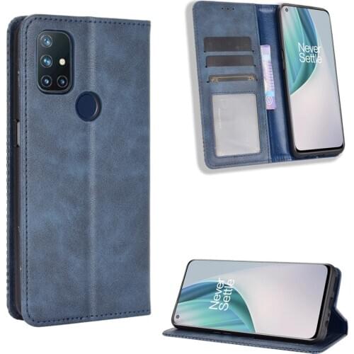 For One Plus Nord N10 5G Case Premium Leather Wallet Leather Flip Case For Oneplus Nord N100 N 10 100 1+Nord N10 5G Case