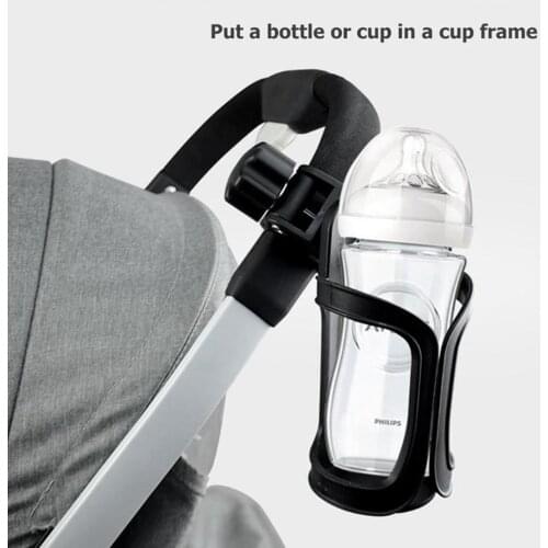 New Baby Stroller Cup Holder Anti-Slip Pushchair Drink Milk Bottle Racks for Universal Stroller Bikes Sport Tools Accessories
