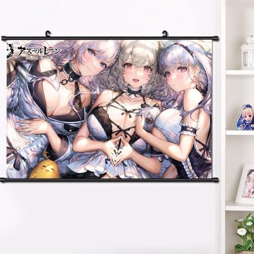 NEW Anime Games Azur Lane Sirius HD Wall Scroll Roll Hanging Painting Poster Print Home Decor Collectible Art Gifts 40x60 cm