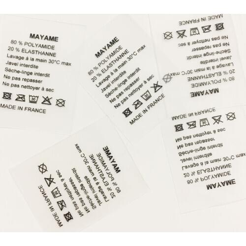 Custom high quanlity TPU label / Soft Printed TPU Tags / TPU LABEL / TPU LABELS