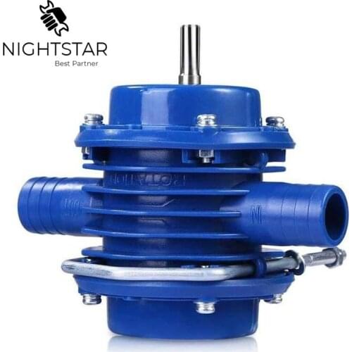 Blue Electric Drill Water Pump Self-Priming DC Pumping Self-Priming Centrifugal Pump Household Electric Drill Accessories