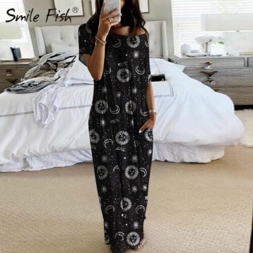 SMILE FISH Loose Summer Dresses