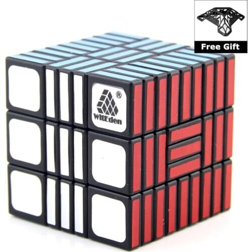 WitEden Smooth Roadblock III Magic Cube Professional Speed Puzzle Road Block Cube Educational Toys for Children cubo magico