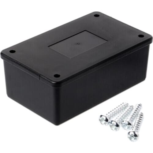 Waterproof ABS Plastic Electronic Enclosure Project Box Case Black 105x64x40mm
