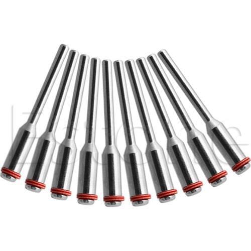 10Pcs 3.17mm Steel Screw Mandrel Shank Cut-off Wheel Holder For Dremel Shaft Tool