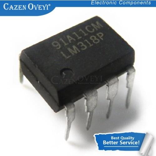 10pcs/lot LM318P LM318N LM318 DIP-8 In Stock