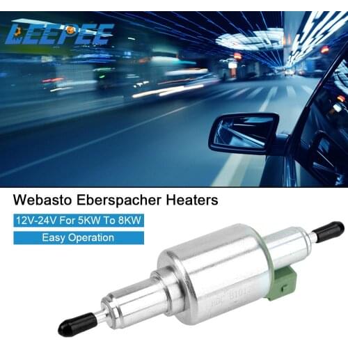 12/24V For Webasto Eberspacher Heaters Pulse Meter Pump Air Parking Heater For Truck Oil Fuel Pump Air Heater Diesel For 5-8KW