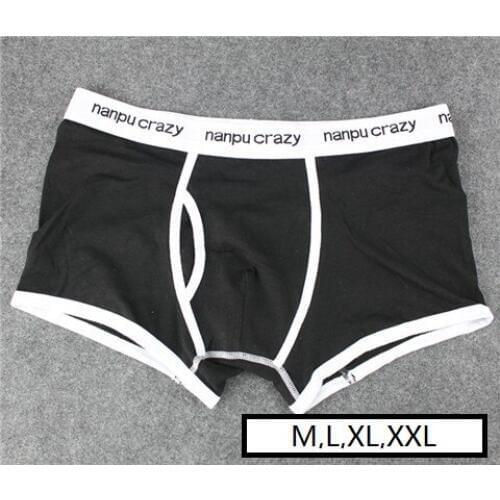 5Pcs/lot Male panties cotton boxers panties comfortable breathable mens panties underwear trunk brand shorts man boxer 365