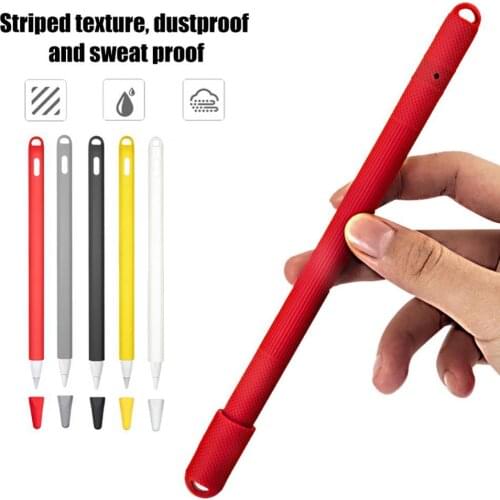 80% Off Soft Silicone Dust-proof Stylus Pen Case Protective Cover for Apples Pencil 1 2