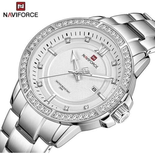 NAVIFORCE Mens Watch Luxury Brand Business Casual Quartz Wrist watches Men Waterproof Military Sport Clock Relogio Masculino