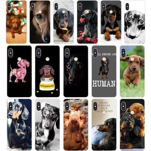 145SD Dachshund Teckel Dackel Dog Soft Silicone Tpu Cover phone Case for xiaomi redmi 5A 5Plus note 5 5A Pro mi 6