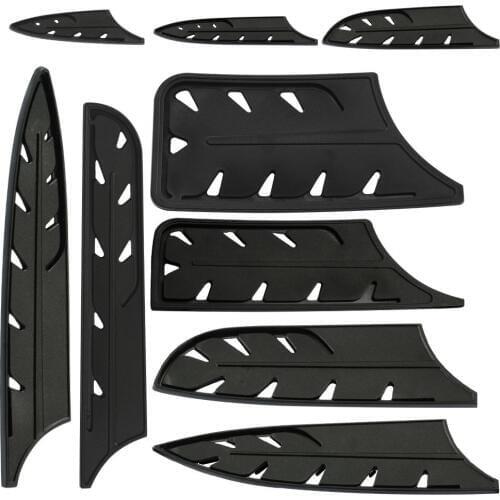 SOWOLL Knife Edge Guards Case Durable BPA-Free Gentle On Kitchen Knife Blades Chef Knife Covers Sheath Not Included Knives