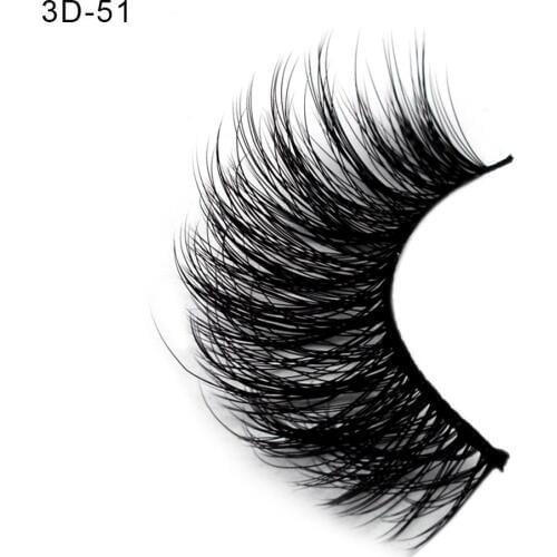 5pairs Faux 3D Mink Lashes Natural Long False Eyelashes Volume Fake Lashes Makeup Extension Eyelashes Maquiagem