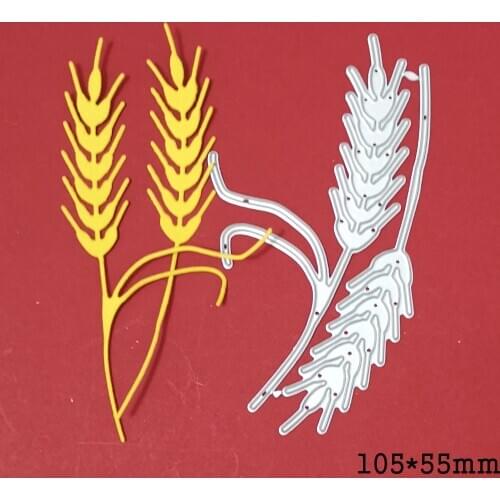 Metal Cutting Dies wheat 105*55mm Craft Die Mold Stencils for DIY Scrapbooking/photo album Decorative Embossing DIY Paper Cards