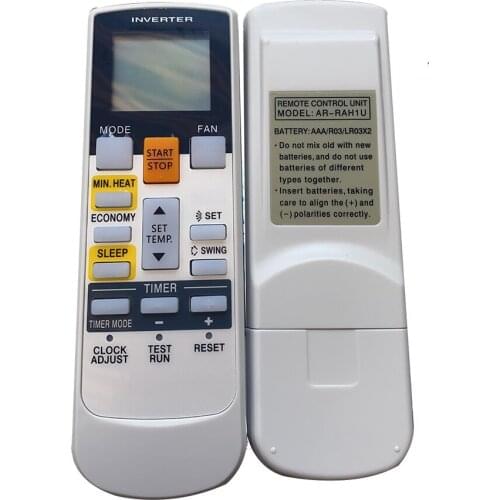 New Replacement AR-RAH1U For Fujitsu INVERTER Air Conditioner Remote Control AR-RAH1E AR-RAH2E Fernbedienung