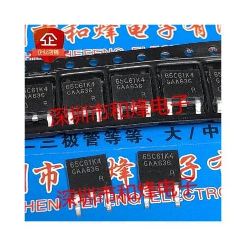 Original New 5PCS/ 65C61K4 IPD65R1K4C6 60QC06 EA60QC06-F TO-252 TO252