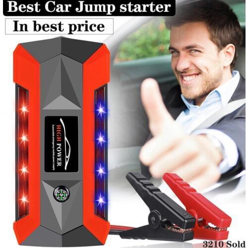 Car Jump Starter Multifunction Emergency 89800mAh 4USB Charger Battery Power Bank Pack Booster 12V Starting Device Waterproof