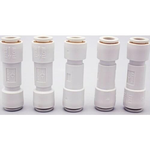 SMC type fittings AKH08-00 O.D 8mm straight type way check valve one-touch fittings with copper Pneumatic Components